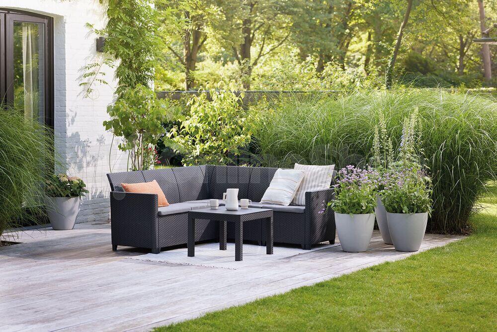 KETER MARIE 5 CORNER set - grafit