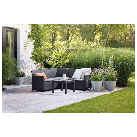 KETER MARIE 5 CORNER set - grafit