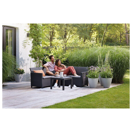 KETER MARIE 5 CORNER set - grafit