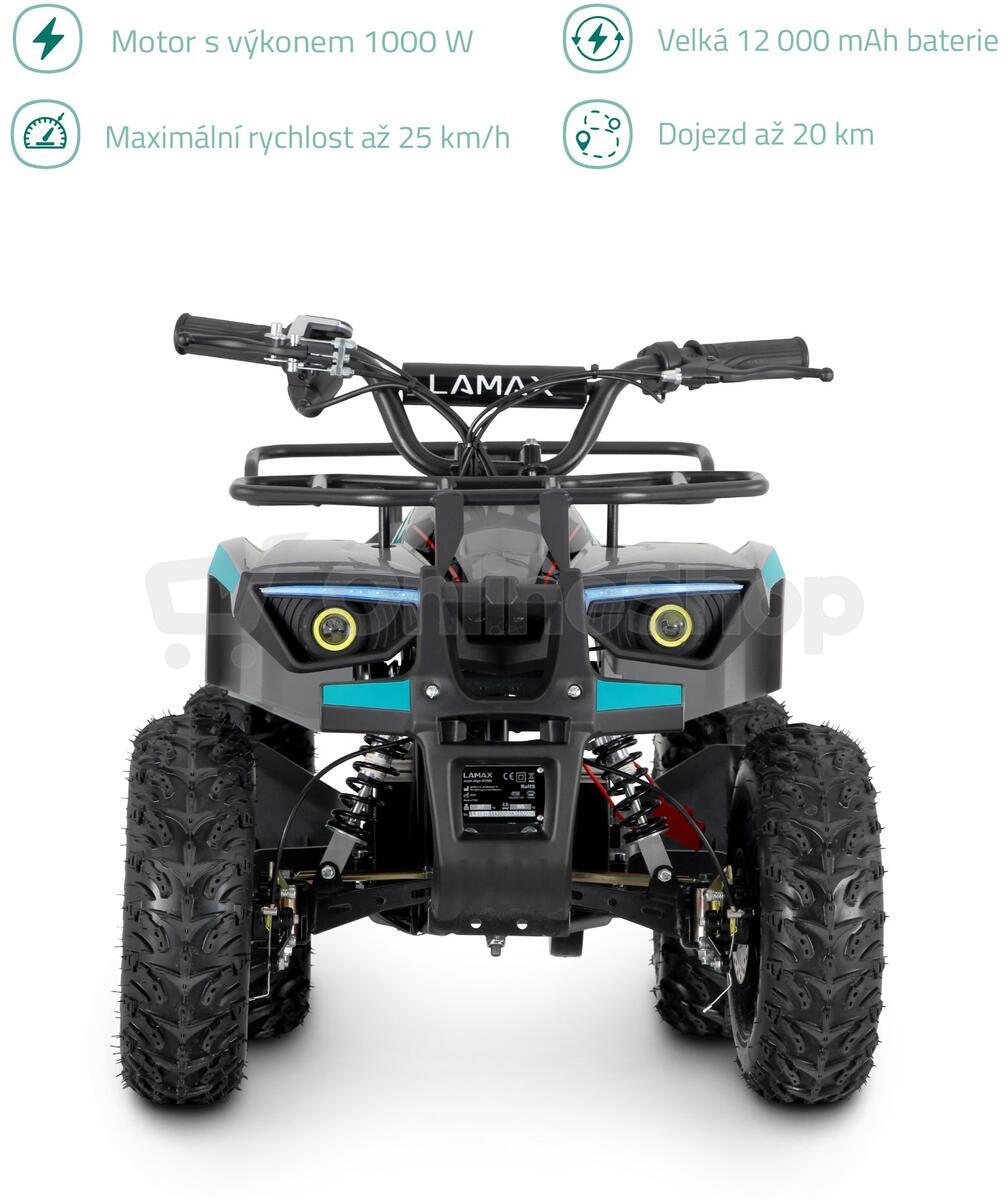 LAMAX eTiger ATV50S Blue - assembled
