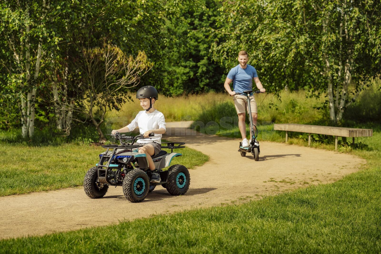 LAMAX eTiger ATV50S Blue - assembled