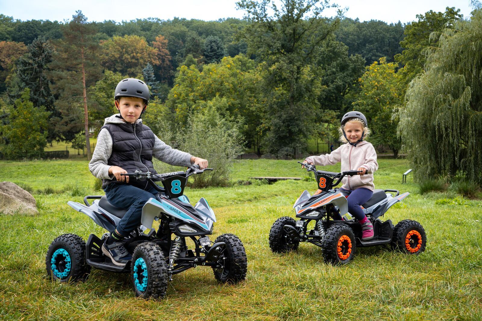 Elektrická čtyřkolka LAMAX eTiger ATV40S, modrá