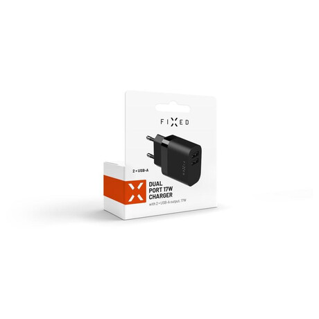 FIXED s&nbsp;2xUSB výstupem, 17W Smart Rapid Charge, černá (foto 8)