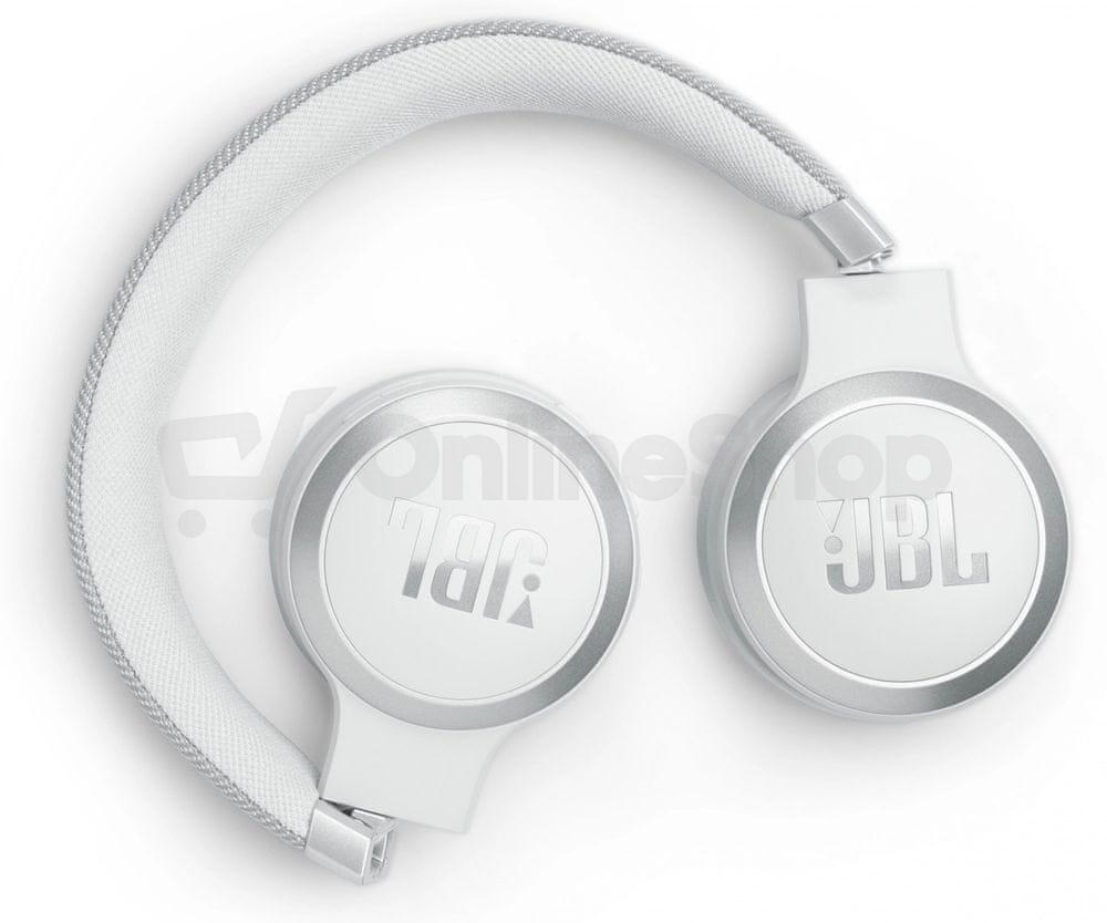 Bezdrátová sluchátka JBL Live 670NC, bílá