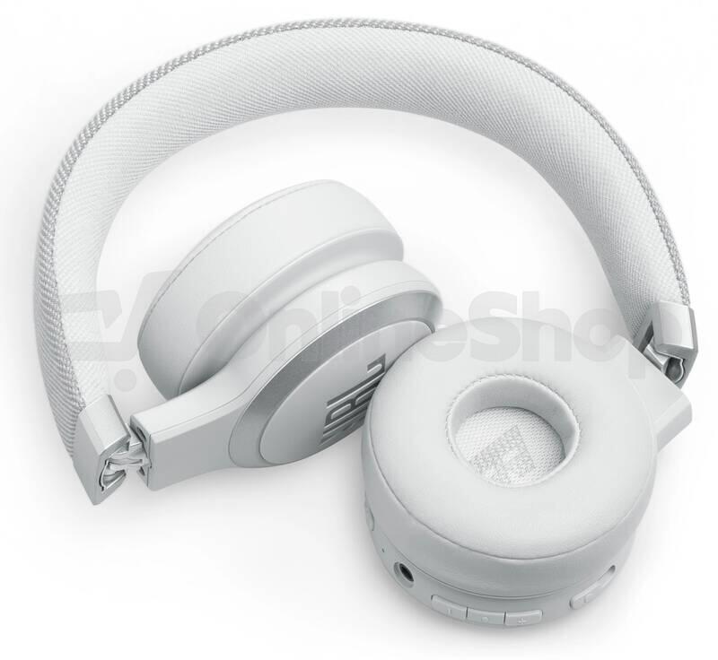 Bezdrátová sluchátka JBL Live 670NC, bílá