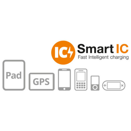 Aligator CD ALI MicroUSB 2xUSB výst. 2,4A, smart IC, černá