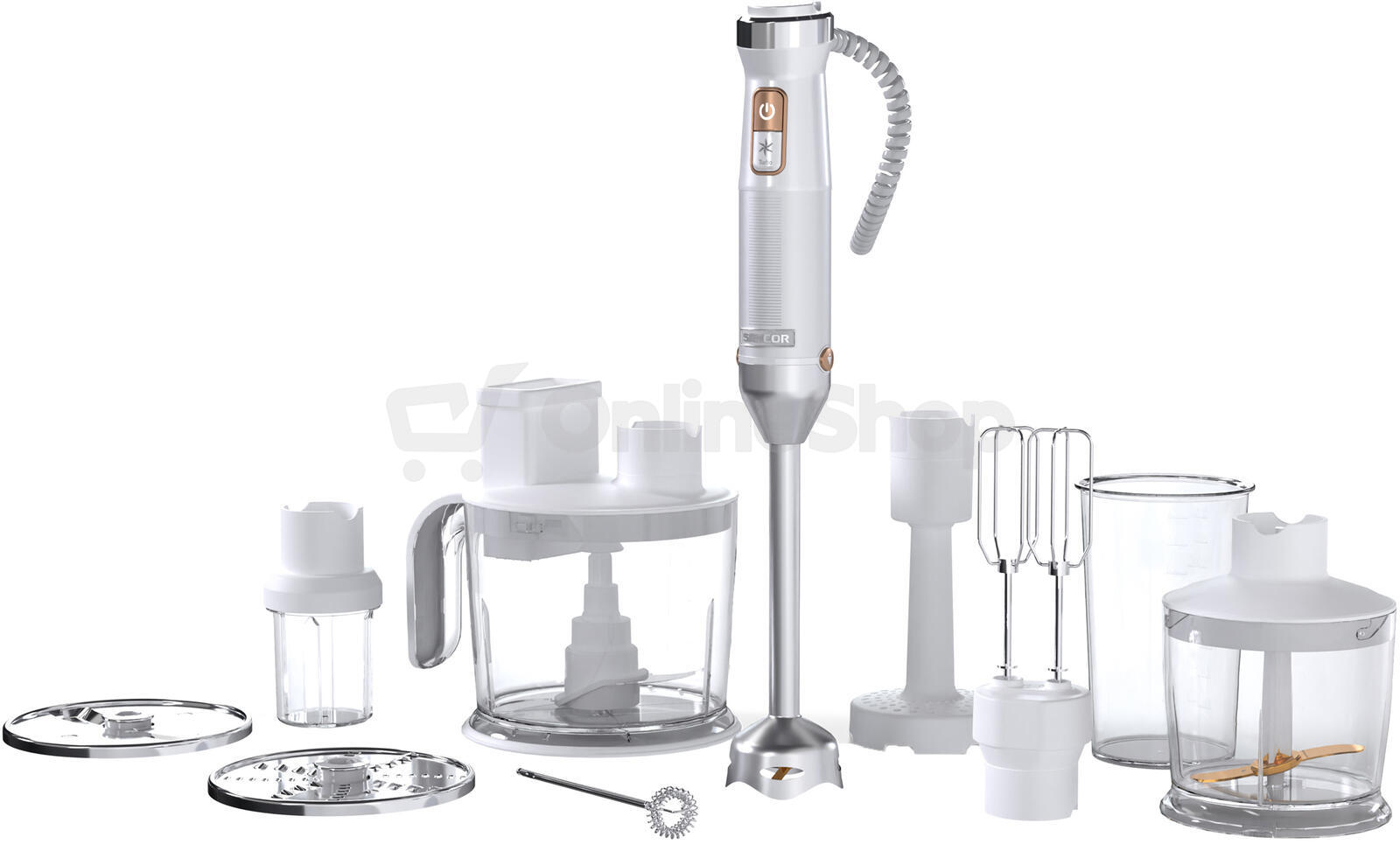 Tyčový mixér Sencor SHB 6551WH