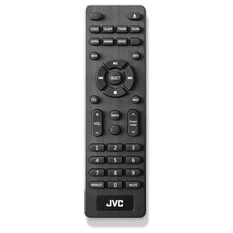 JVC RD-E861B-DAB, černý/šedý (foto 3)