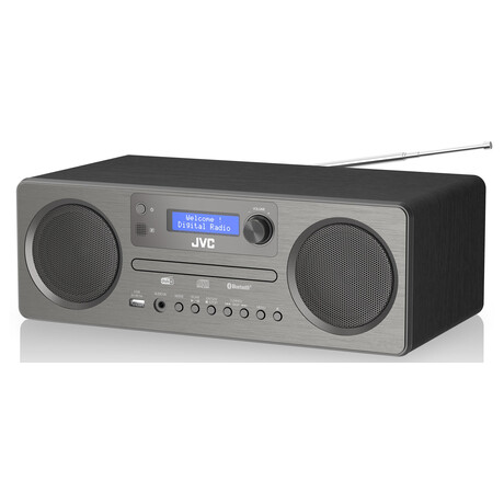 JVC RD-E861B-DAB, černý/šedý (foto 4)