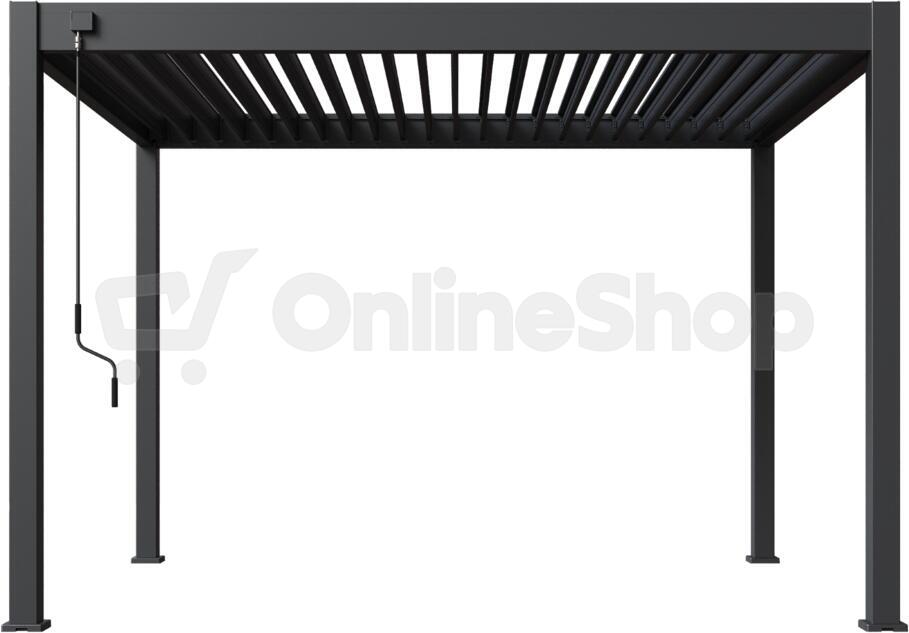 Pergola ROJA INTRO NEO 3,6x3 m, hliník a ocel