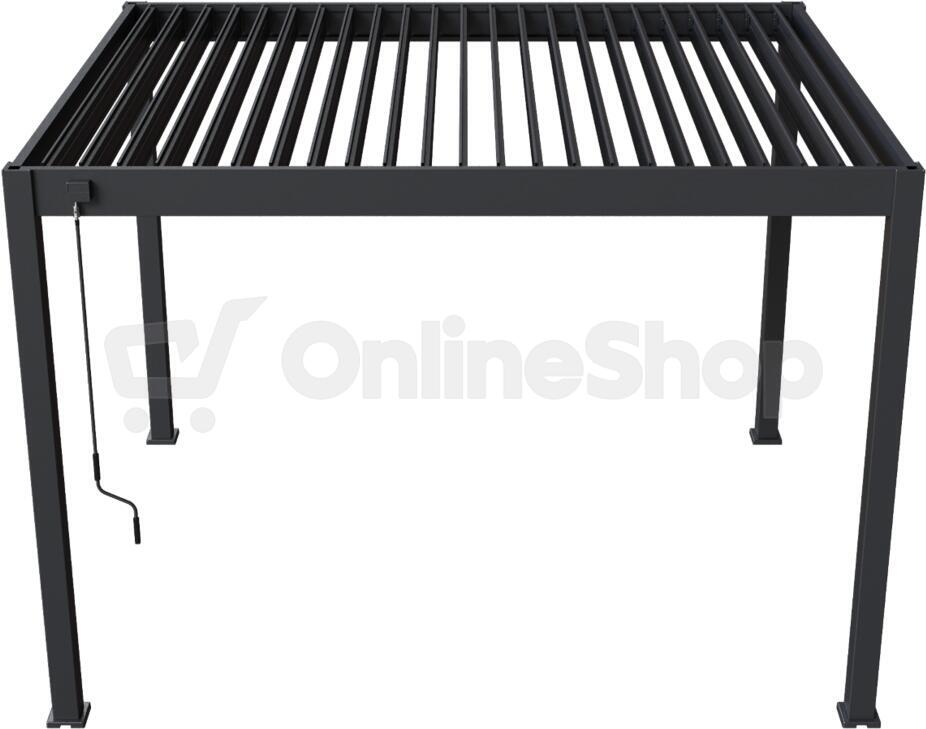 Pergola ROJA INTRO NEO 3,6x3 m, hliník a ocel