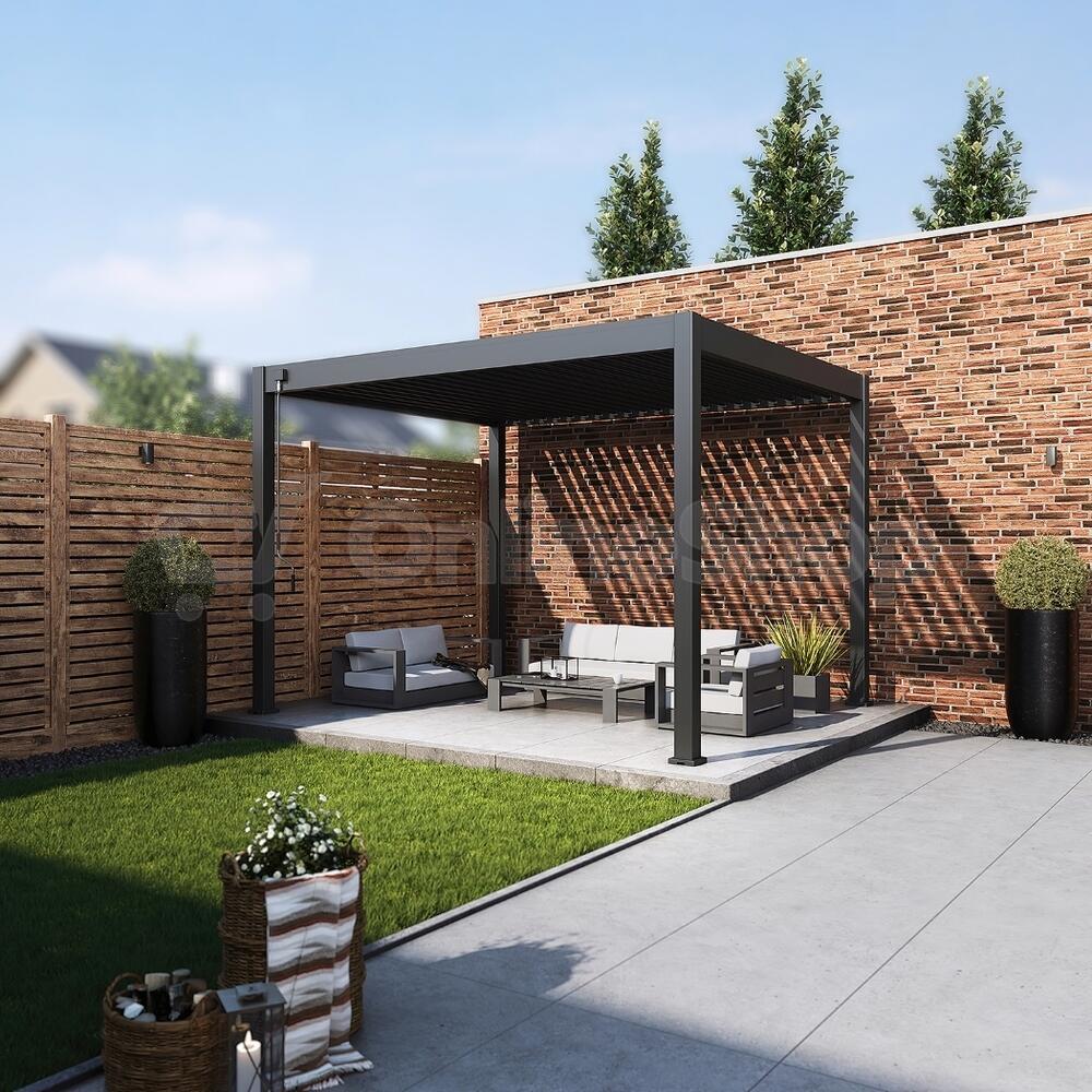 Pergola ROJA INTRO NEO 3,6x3 m, hliník a ocel