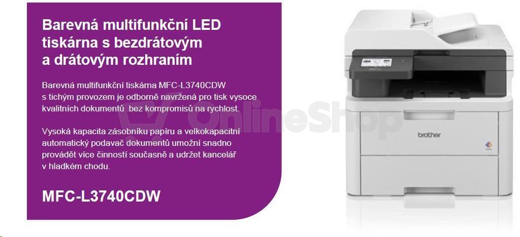 Multifunkční tiskárna Brother MFC-L3740CDW