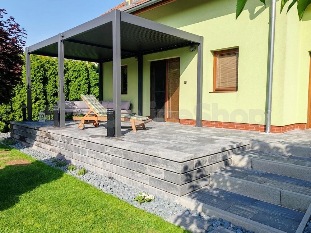 Pergola ROJA INTRO NEO 5,3x3 m, hliník a ocel