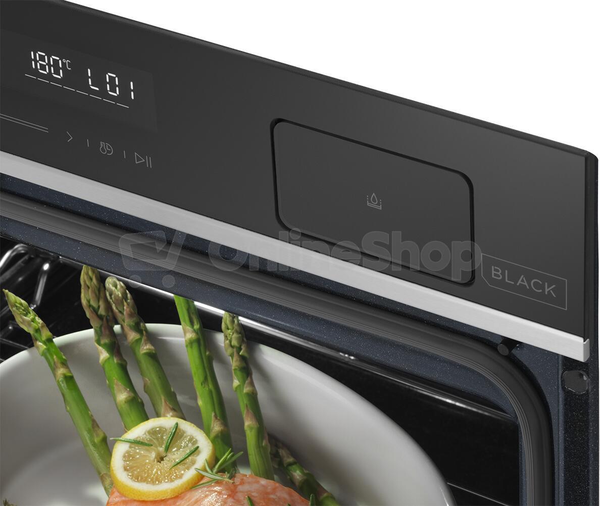 SET Trouba Concept ETV8960bcN Steam+, černá + Indukční deska Concept IDV6083bc