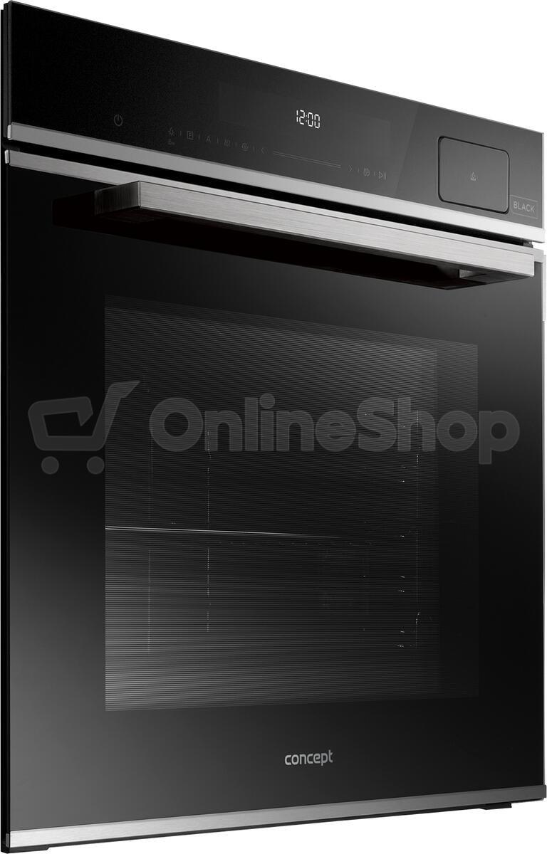 SET Trouba Concept ETV8960bcN Steam+, černá + Indukční deska Concept IDV6083bc