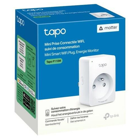 TP-Link Tapo P110M chytr mini zsuvka, monitoring