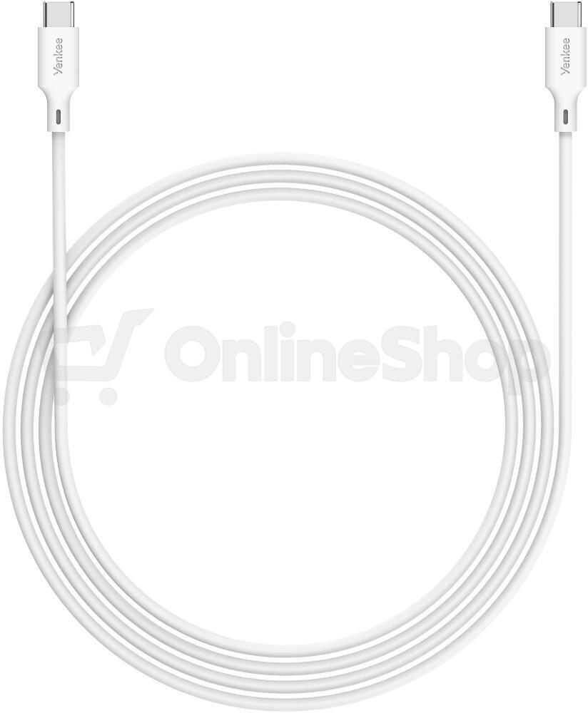 USB-C kabel Yenkee YCU C115 WH SILIC