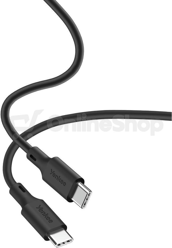 USB-C kabel Yenkee YCU C115 BK SILIC