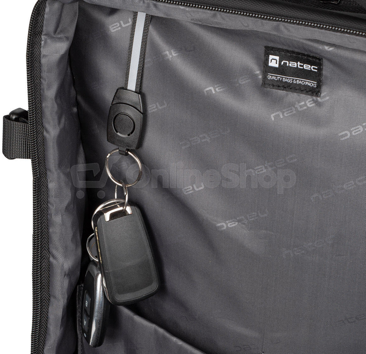 Brašna pro NB 17,3" NATEC CAMEL PRO, černá (NTO-2116)