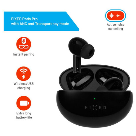 FIXED Pods Pro, černá (foto 4)
