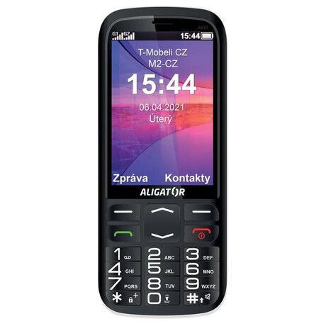 ALIGATOR A830 Senior ern + nabjec stojnek