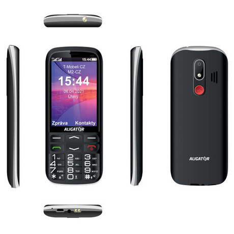 ALIGATOR A830 Senior ern + nabjec stojnek