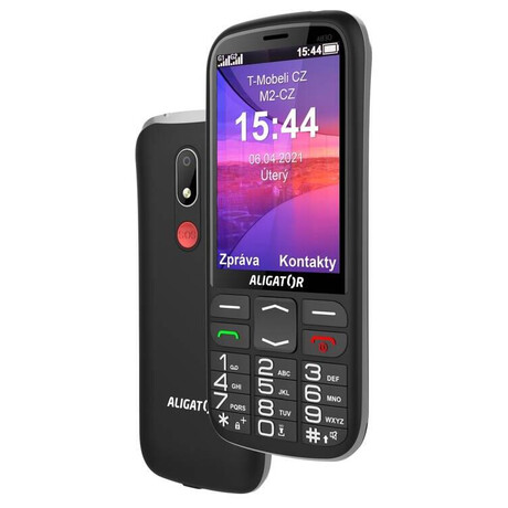 ALIGATOR A830 Senior ern + nabjec stojnek