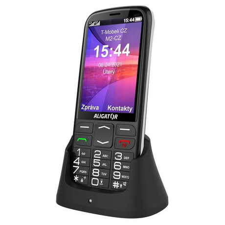 ALIGATOR A830 Senior ern + nabjec stojnek