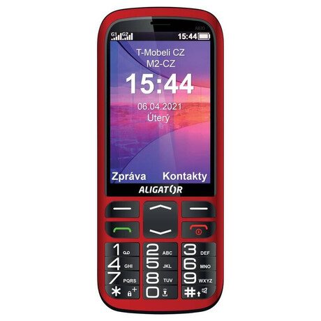 ALIGATOR A830 Senior erven + nabjec stojnek