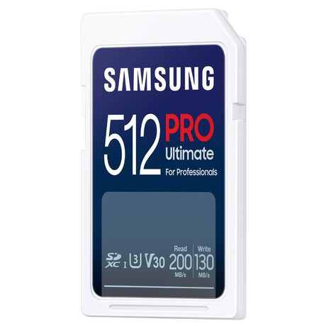 Samsung SDXC PRO ULTIMATE / SDXC / 512GB / USB 2.0/Class 10/+ Adaptr (foto 5)