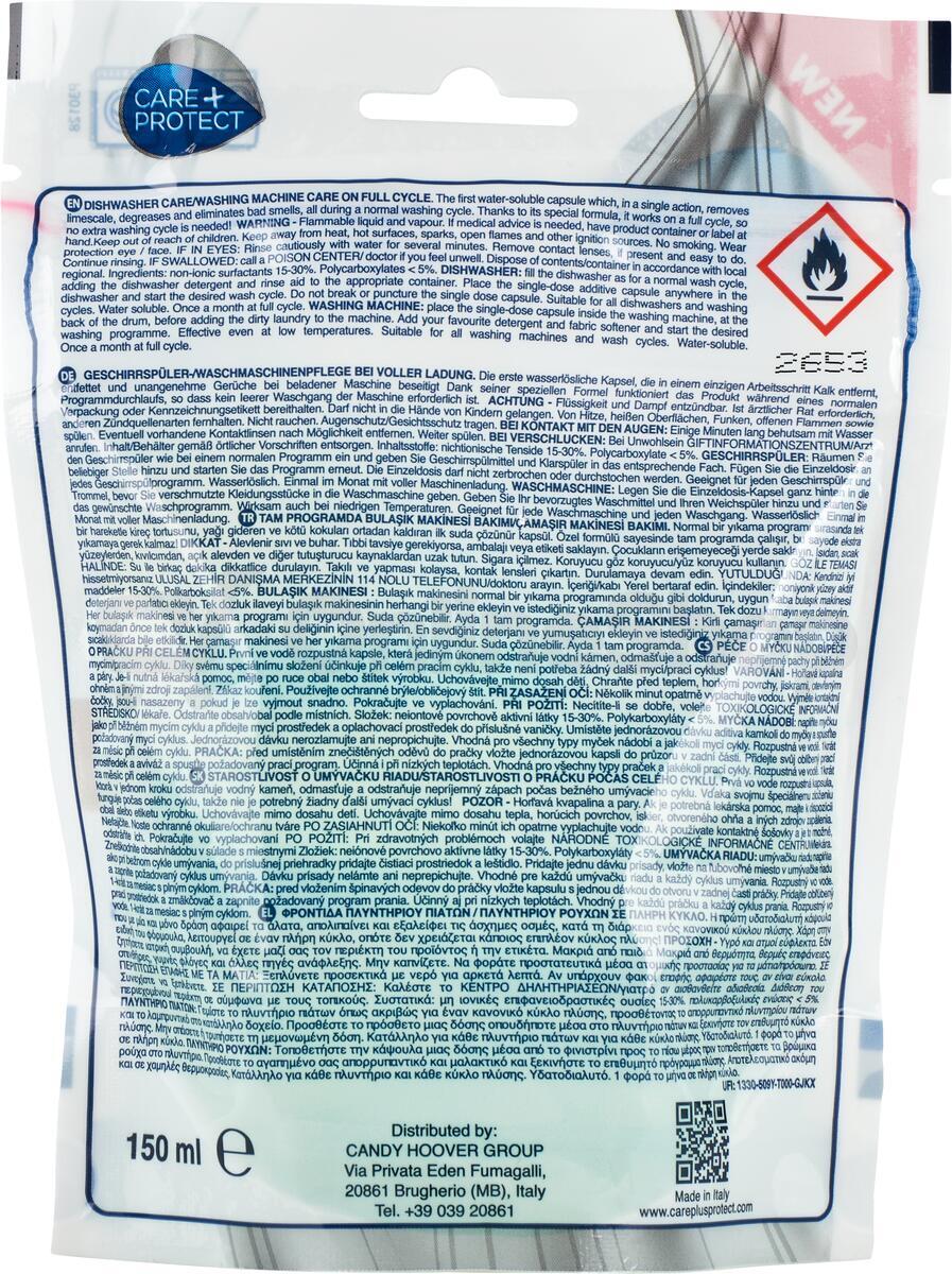 Čistící tablety pro pračky a myčky Care+Protect CPPPODWMDW Triple