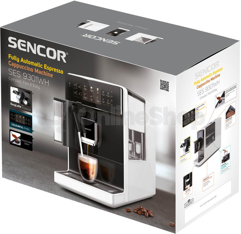 Kávovar Sencor SES 9301WH