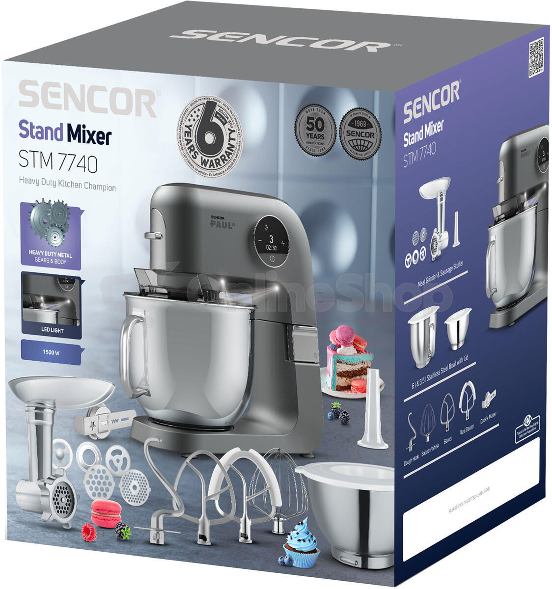 Kuchyňský robot Sencor STM 7740 PAUL 2