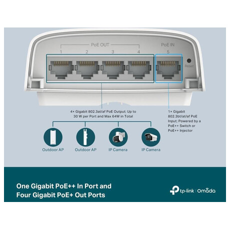 TP-Link OMADA switch SG2005P-PD v1.0 (foto 3)