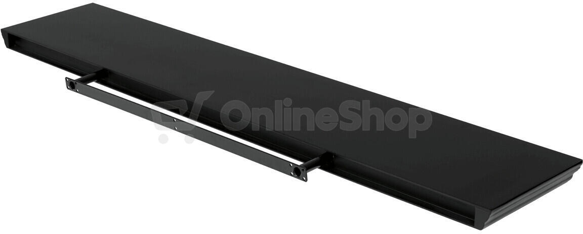 Polička, mdf, černá, P-026 BK Autronic