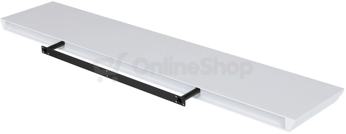 Polička, mdf, bílá, P-026 WT Autronic