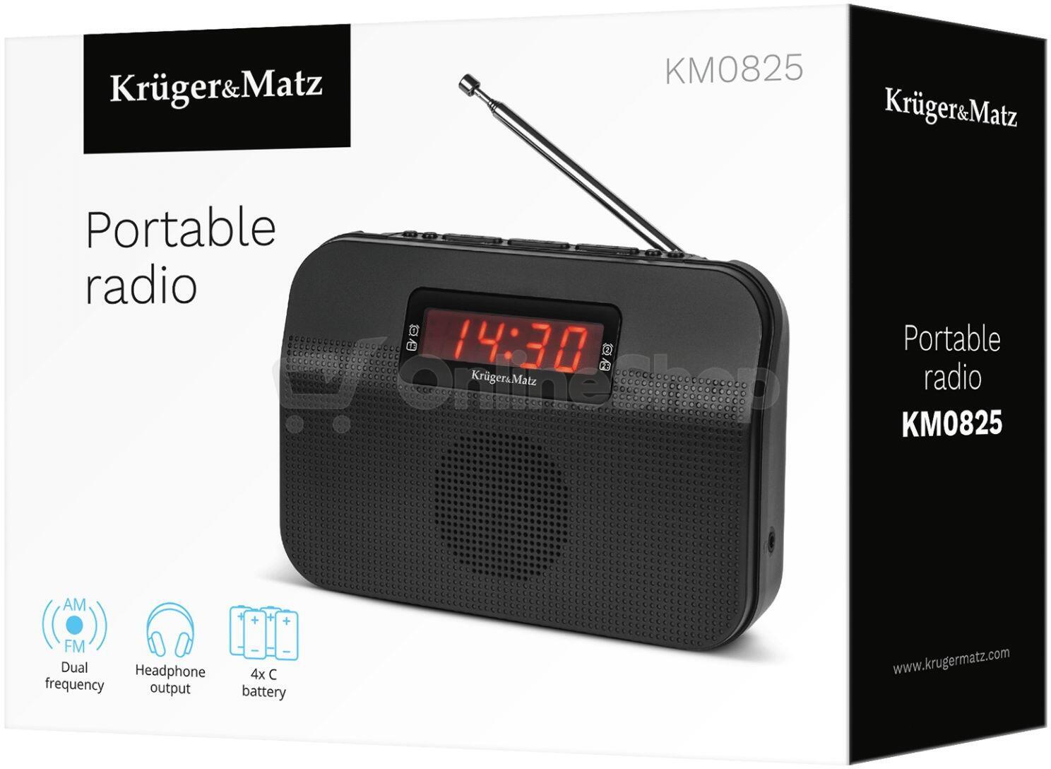 Rádio Kruger&Matz KM0825