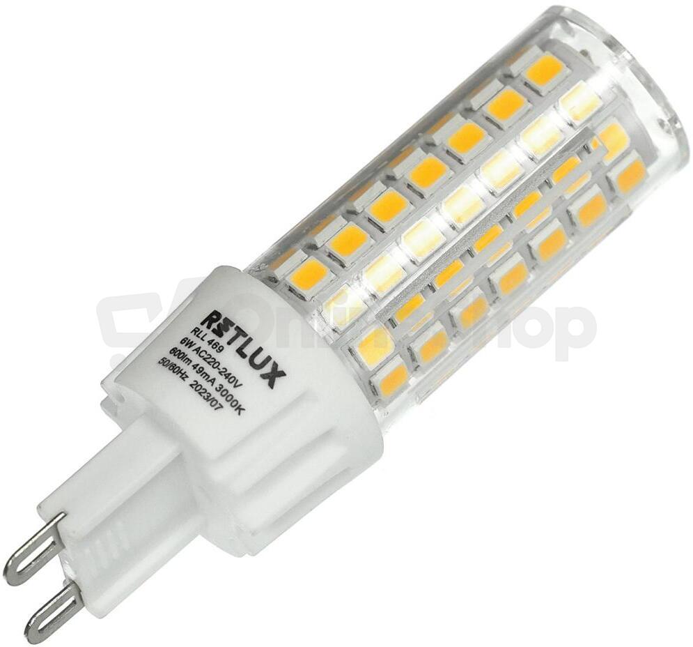 LED žárovka Classic Retlux RLL 469 G9 6W LED WW