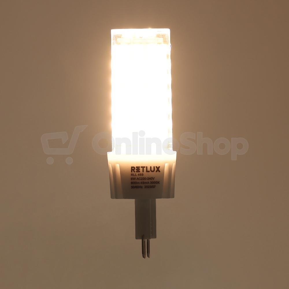 LED žárovka Classic Retlux RLL 469 G9 6W LED WW