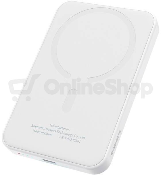 PowerBank BASEUS Mini 5000mAh White