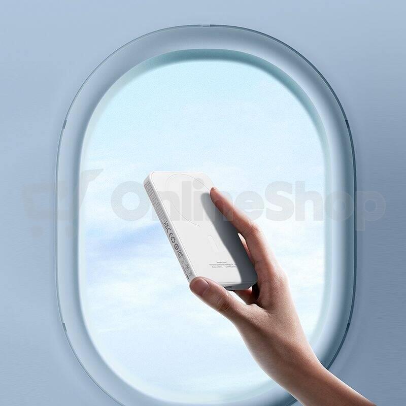 PowerBank BASEUS Mini 5000mAh White