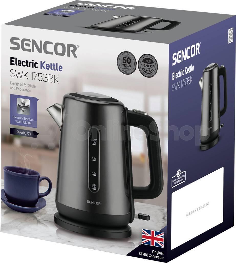 Rychlovarná konvice Sencor SWK 1753BK