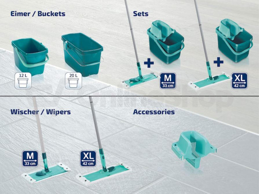 Sada Combi Clean M + náhrada Static Plus ZDARMA LEIFHEIT