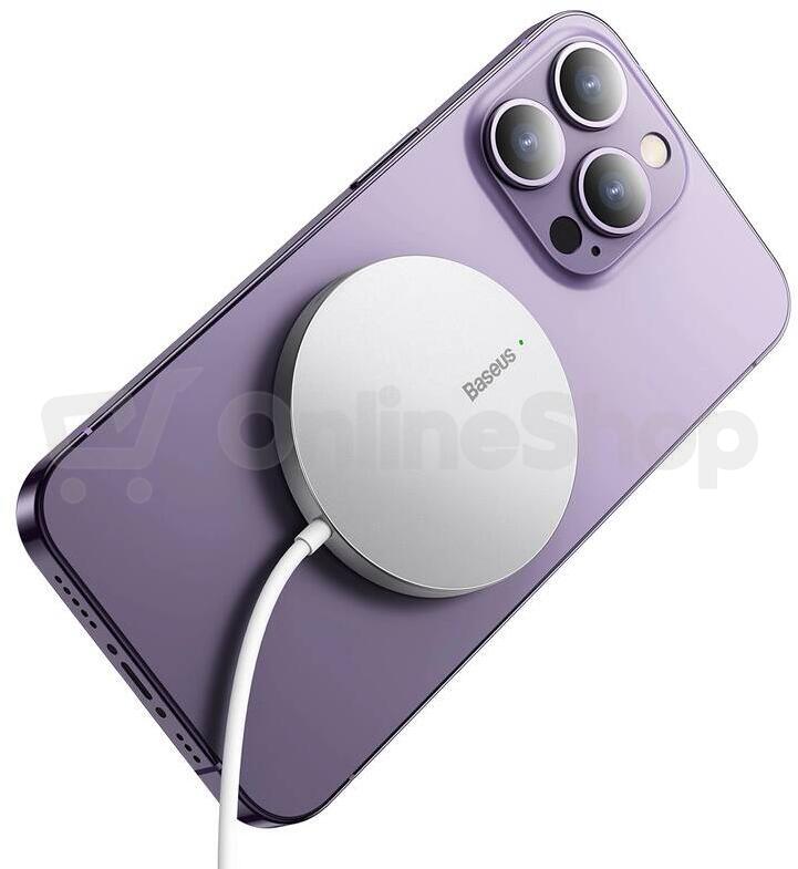 Bezdrátová nabíječka Baseus Simple Mini3 15W bílá