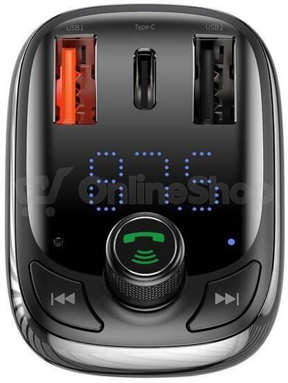 FM transmitter Baseus S13 T-shaped černý