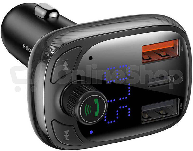 FM transmitter Baseus S13 T-shaped černý