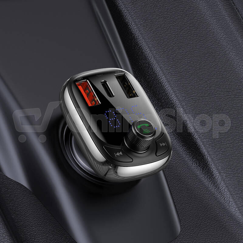 FM transmitter Baseus S13 T-shaped černý