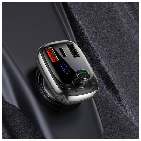FM transmitter Baseus S13 T-shaped černý