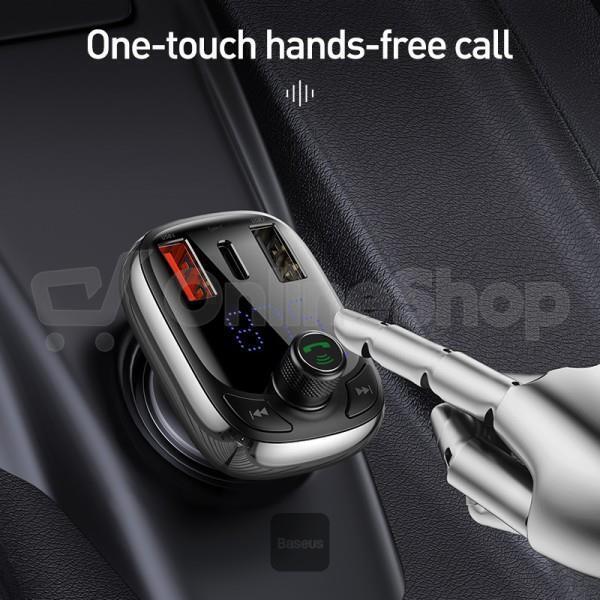 FM transmitter Baseus S13 T-shaped černý